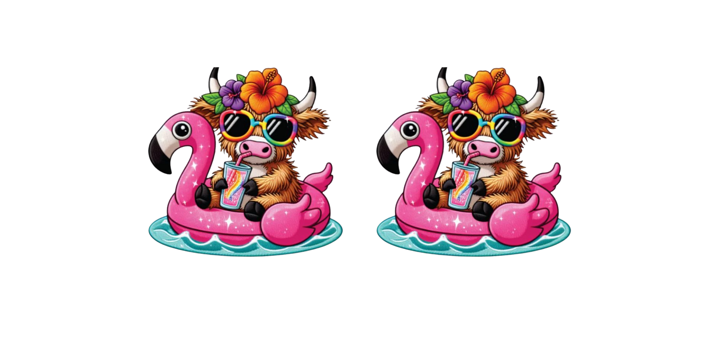 Summer Cow Wrap