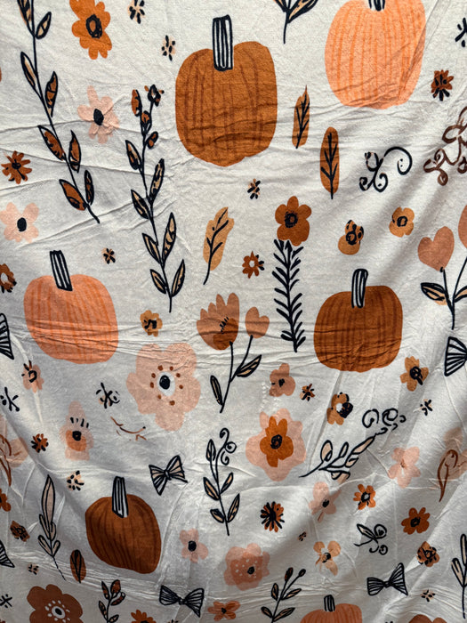 Pumpkins Throw Blanket