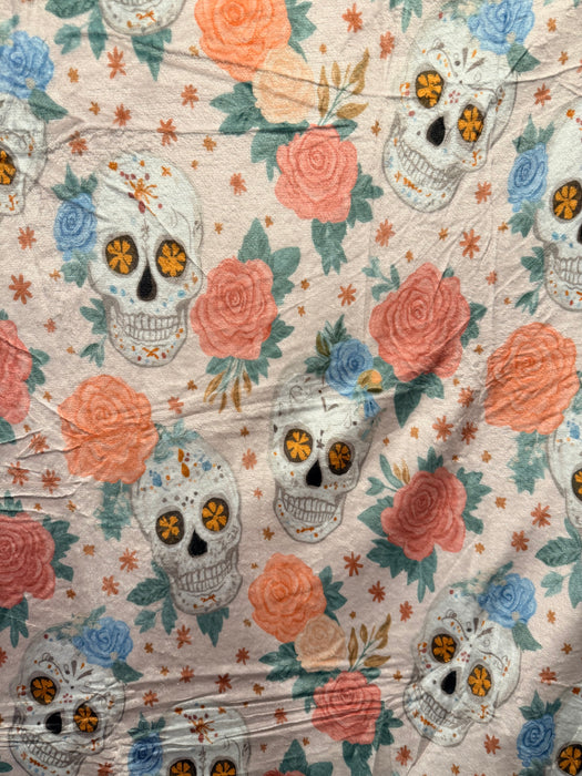Skulls Throw Blanket
