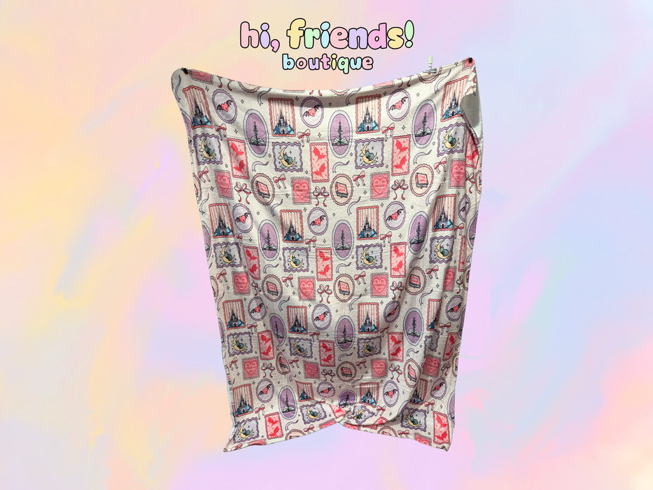 Romantasy Throw Blanket
