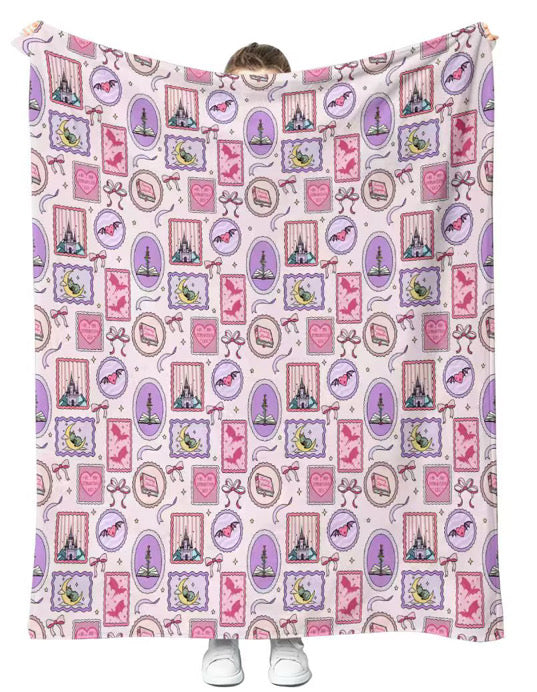 Romantasy Throw Blanket