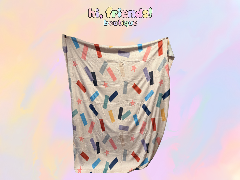Eras Confetti Throw Blanket