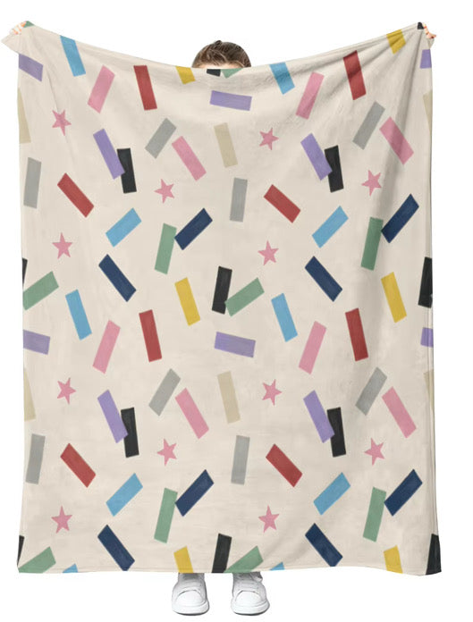 Eras Confetti Throw Blanket